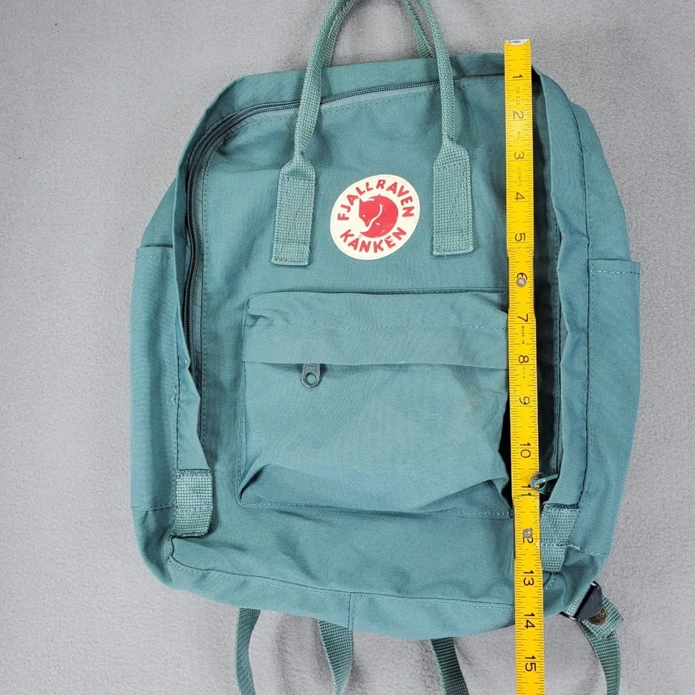 Fjallraven Kanken Classic Backpack Green Water Resistant School Travel Bag